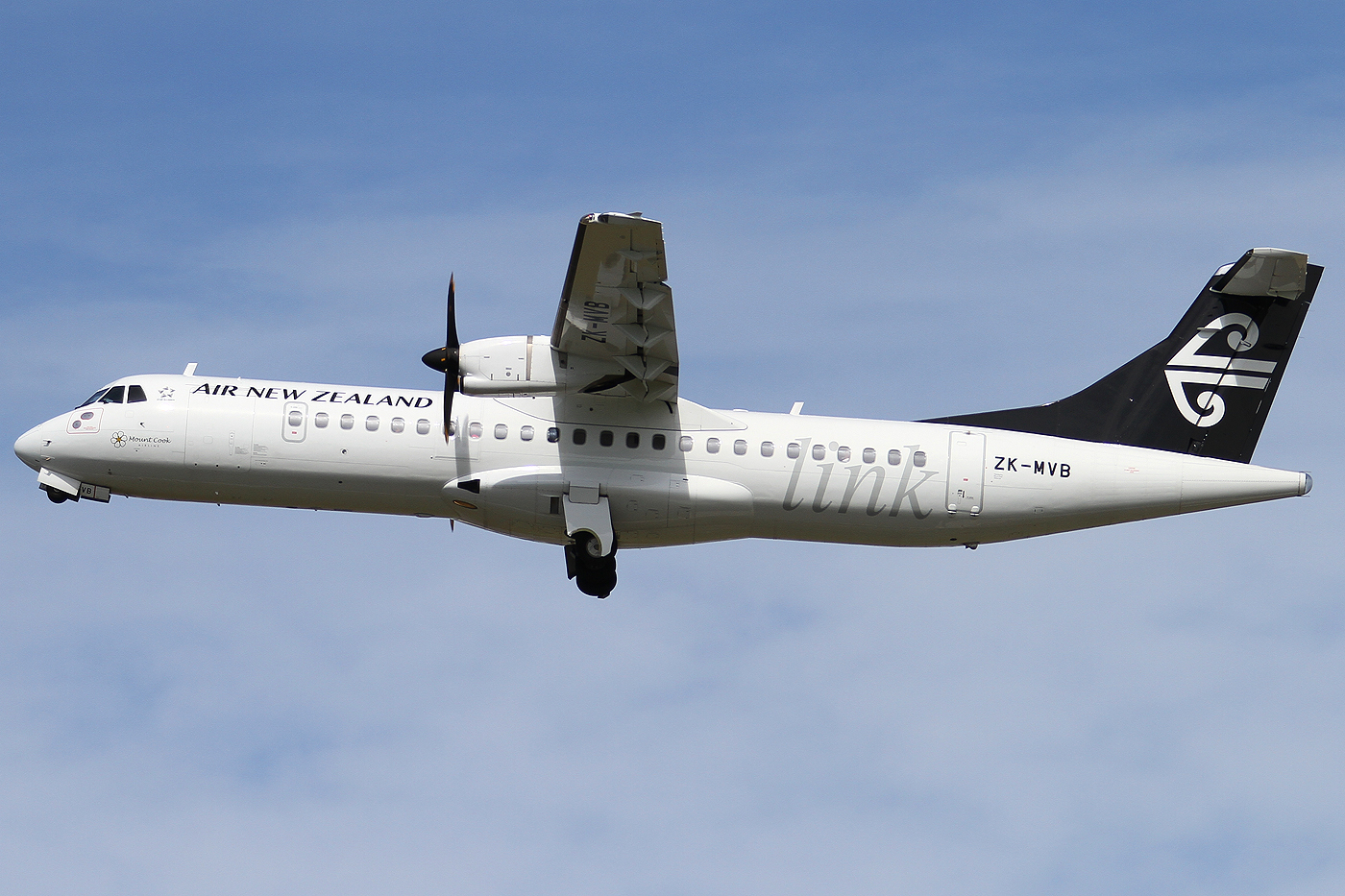 ZK-MVB · ATR-72-600 · (CHC / NZCH)