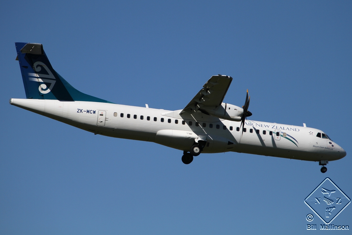ZK-MCW · ATR-72-500 · (CHC / NZCH)