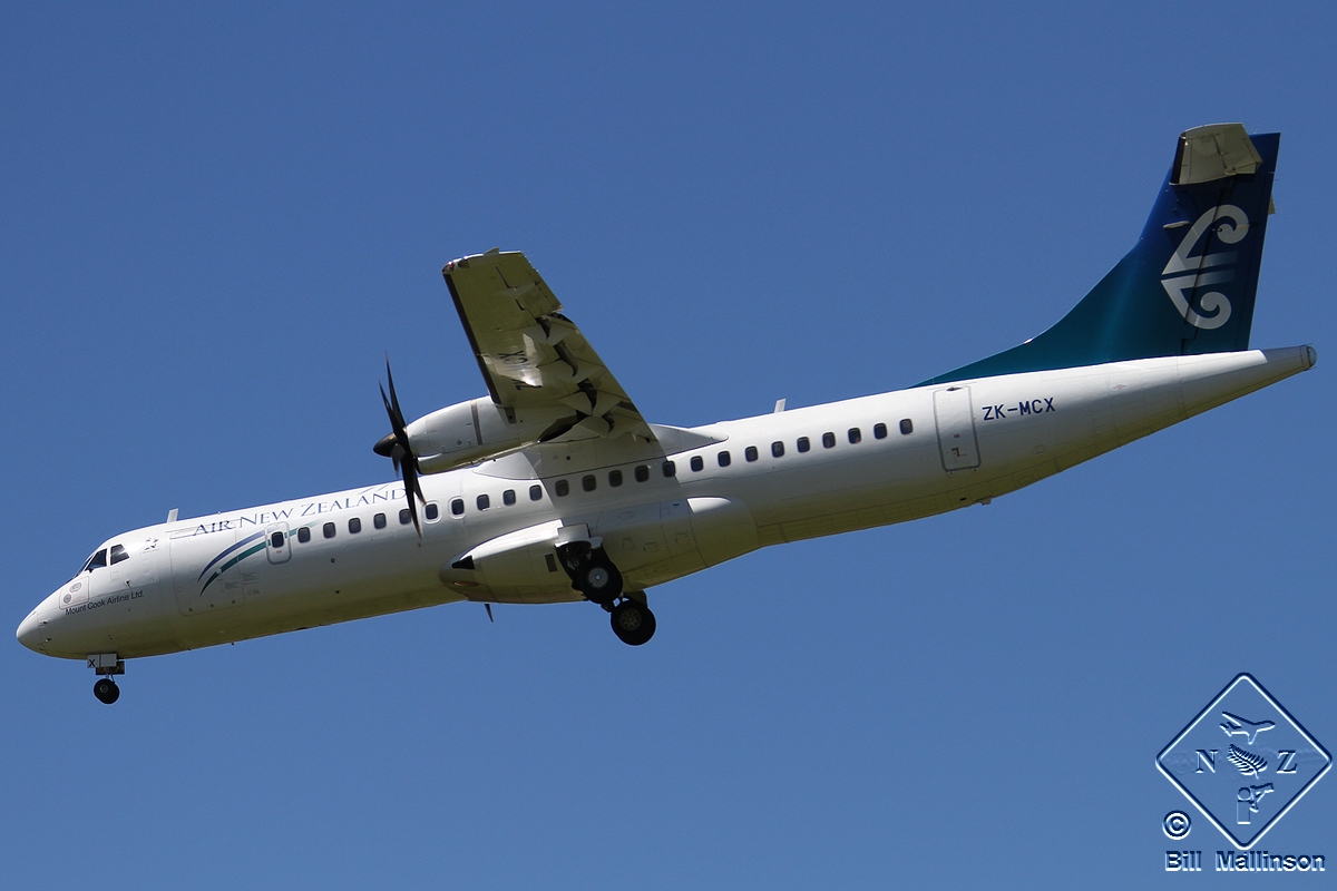 ZK-MCX · ATR-72-500 · (CHC / NZCH)