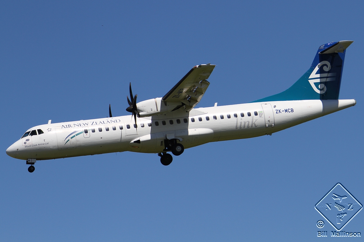 ZK-MCB · ATR-72-500 · (CHC / NZCH)