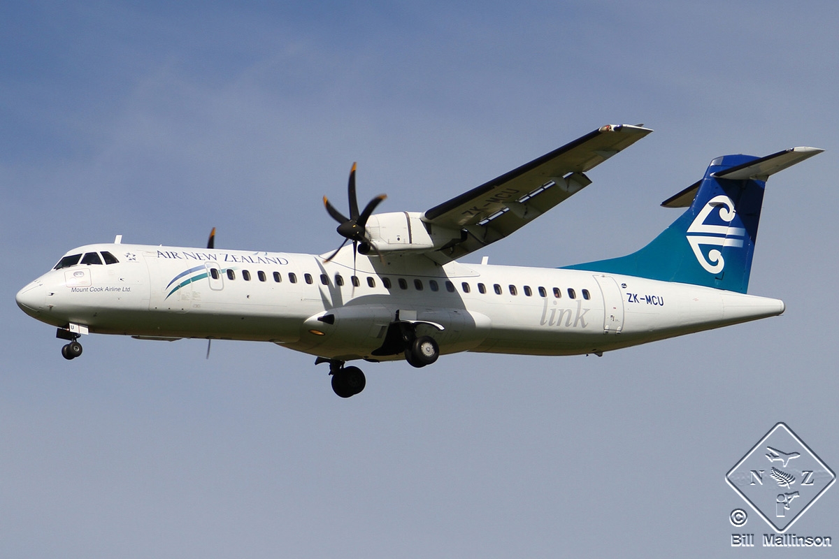 ZK-MCU · ATR-72-500 · (CHC / NZCH)