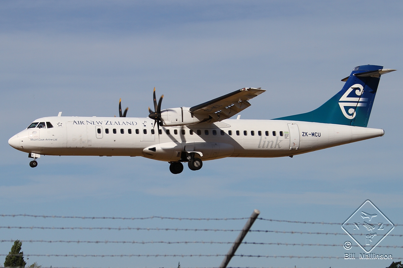 ZK-MCU · ATR-72-500 · (CHC / NZCH)