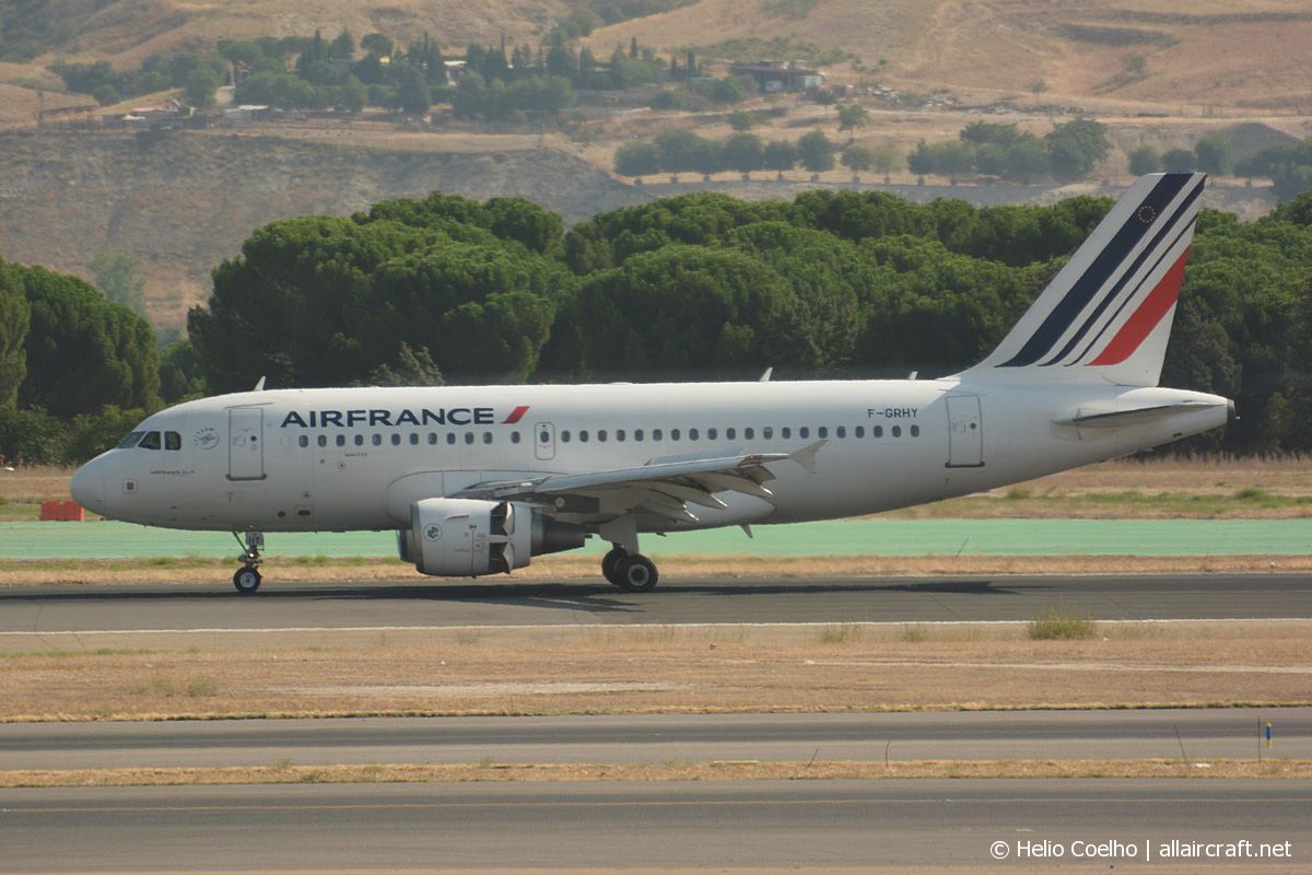 F-GRHY · Airbus A319-111 · (MAD / LEMD)