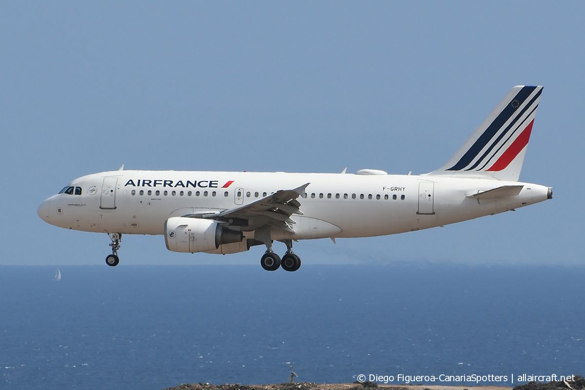 F-GRHY (1616) 2001 Airbus A319-111