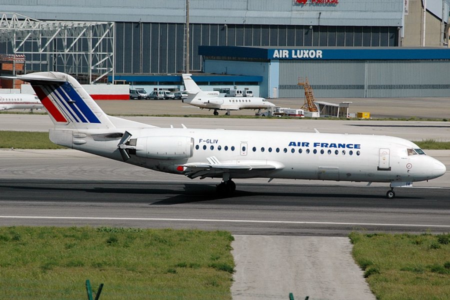 F-GLIV (cn 11556) Fokker 70