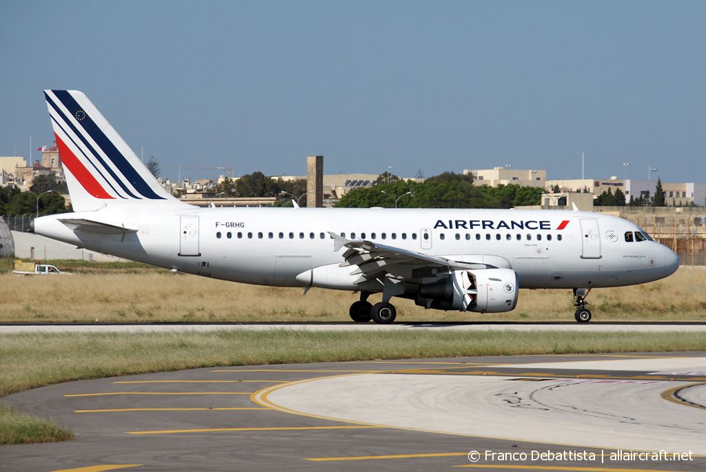 F-GRHG · Airbus A319-111 · (MLA / LMML)