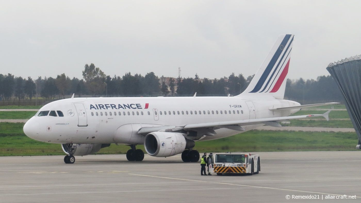 F-GRXM · Airbus A319-111 · (ALG / DAAG)