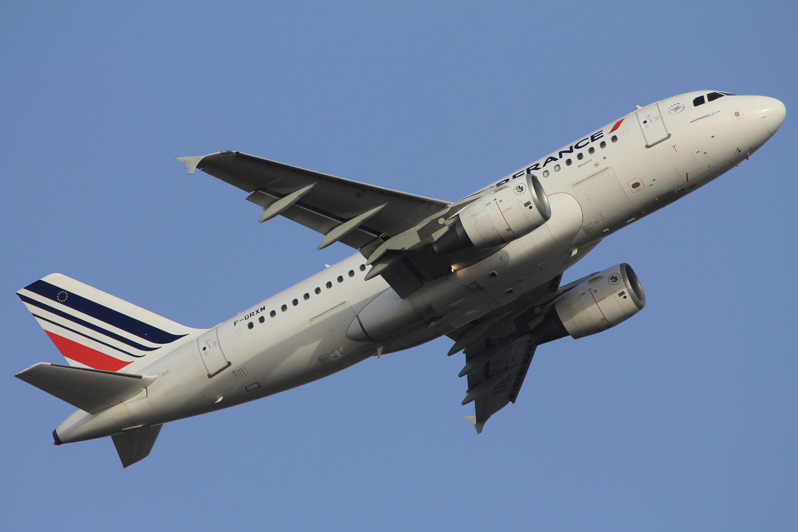 F-GRXM · Airbus A319-111 · (FCO / LIRF)