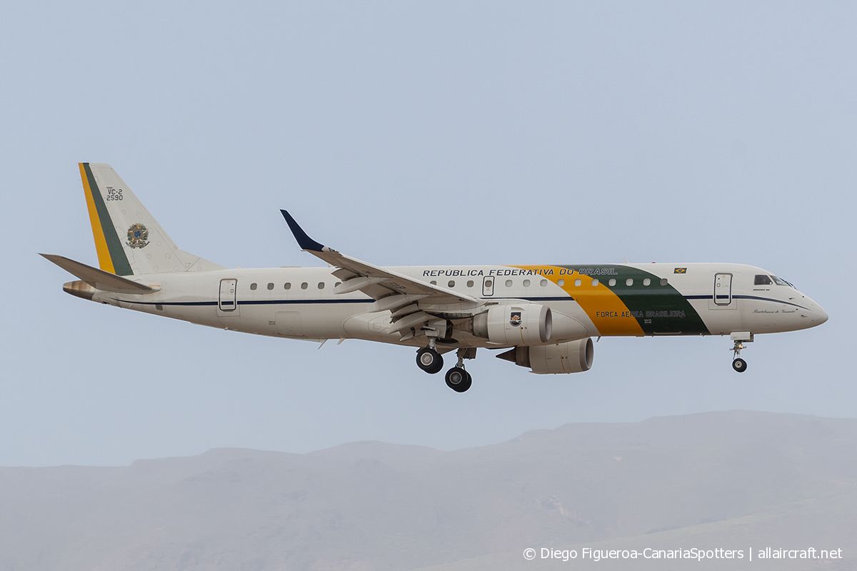 FAB2590 · Embraer VC-2 · (LPA / GCLP)