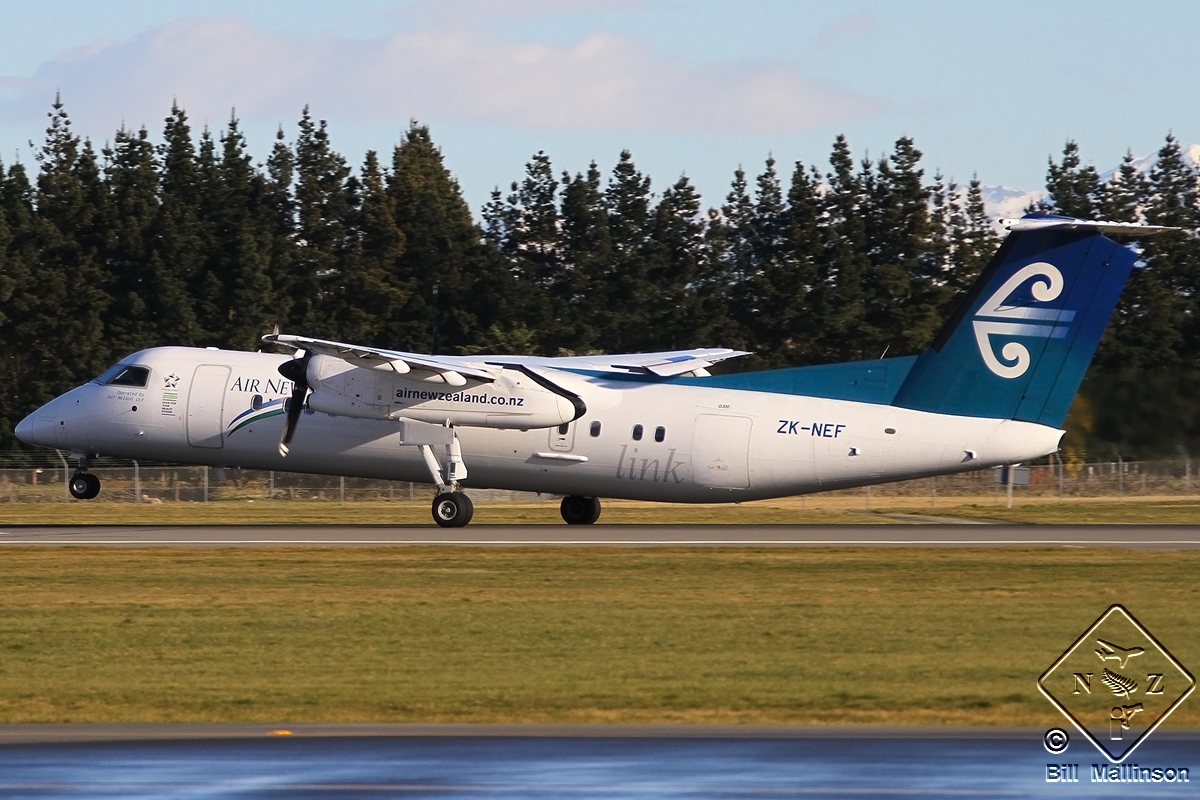 ZK-NEF · Bombardier Dash 8-Q311 · (CHC / NZCH)