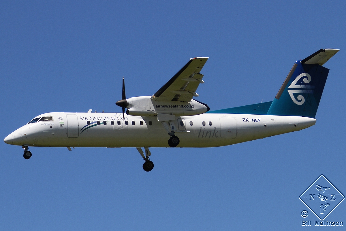 ZK-NEF · Bombardier Dash 8-Q311 · (CHC / NZCH)