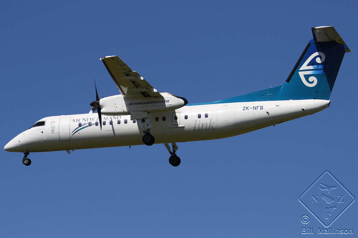 ZK-NFB (670) 2009 Bombardier Dash 8-Q311