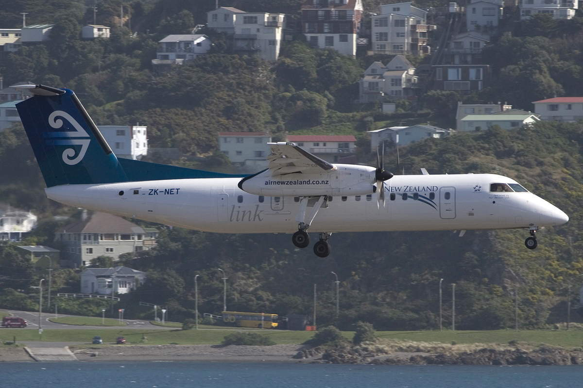 ZK-NET · Bombardier Dash 8-Q311 · (WLG/NZWN)