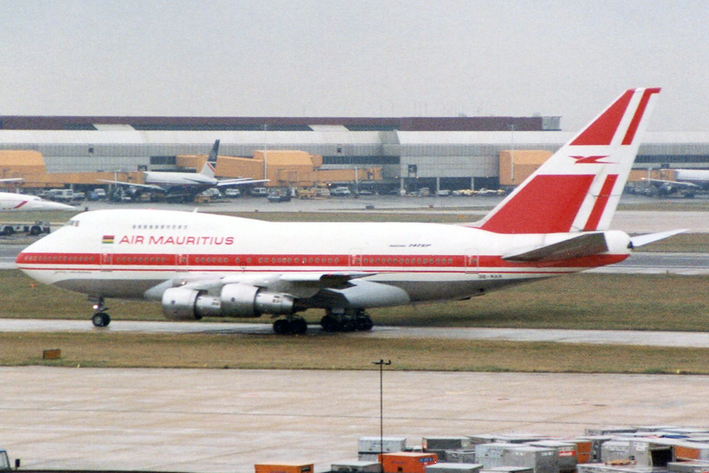 3B-NAQ · Boeing 747SP-27 · (LHR / EGLL)