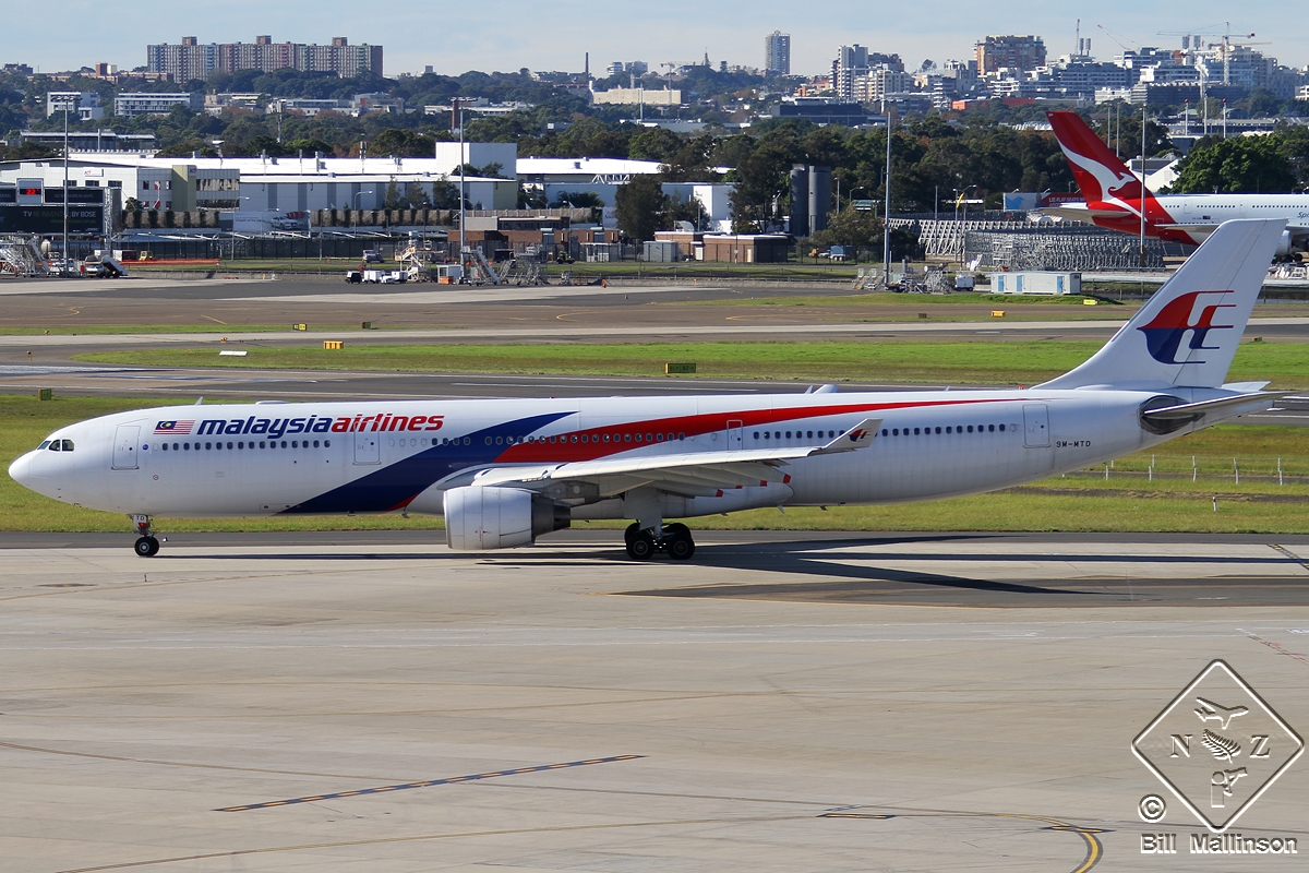 9M-MTD · Airbus A330-323 · (SYD / YSSY)