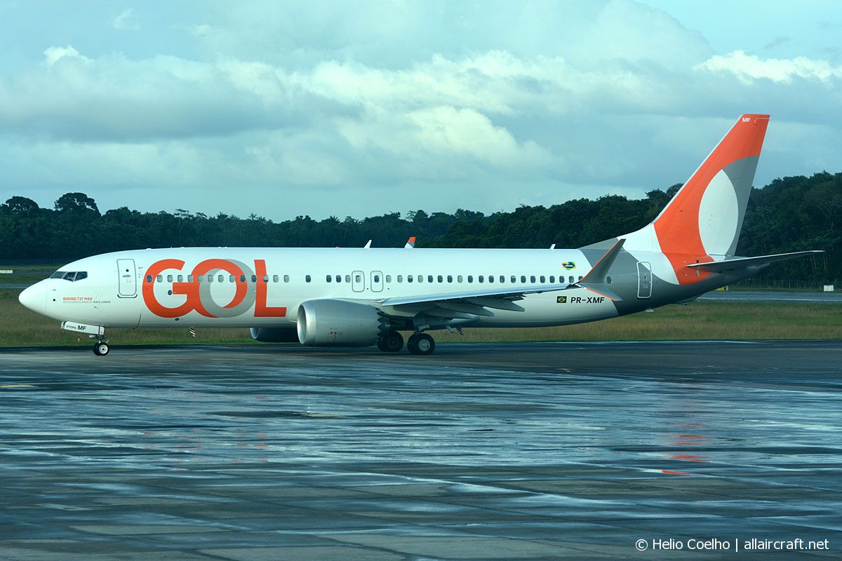 PR-XMF · Boeing 737-8 MAX · (BEL / SBBE)