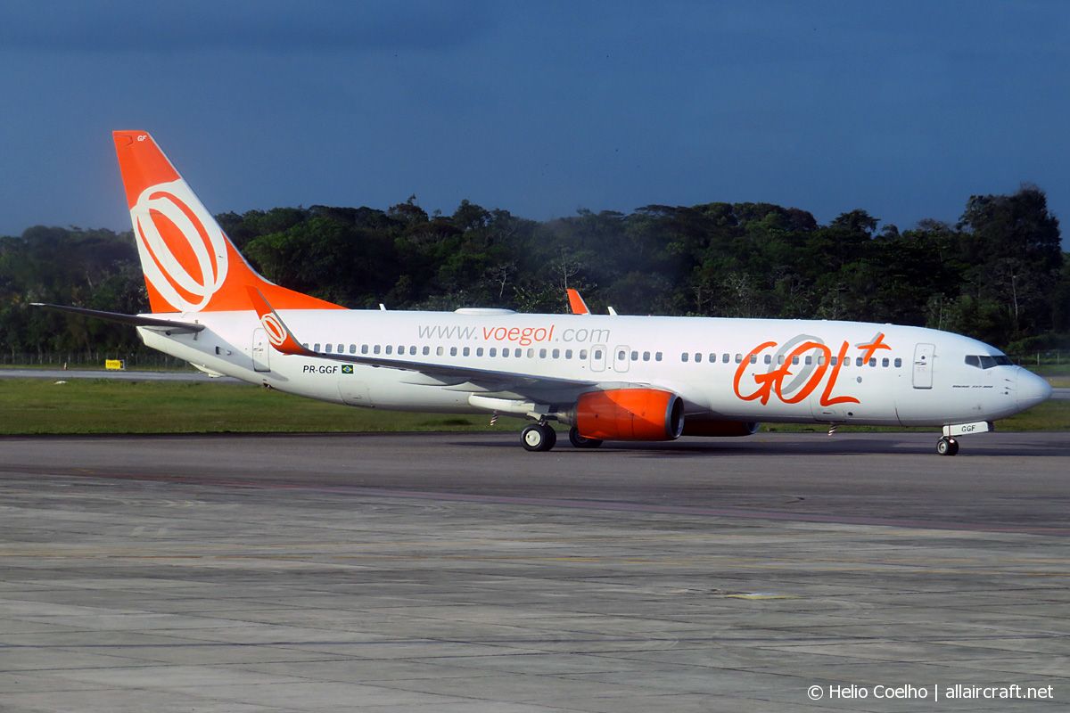 PR-GGF · Boeing 737-8EH(WL) · (BEL / SBBE)