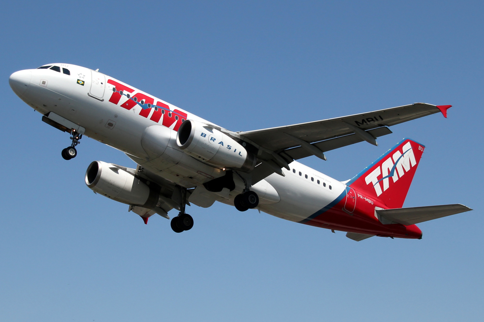 PR-MBU · Airbus A319-132 · (SDU / SBRJ)