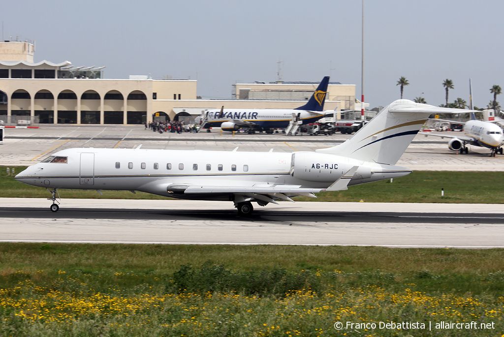 A6-RJC (9600) 2014 Bombardier Global 5000