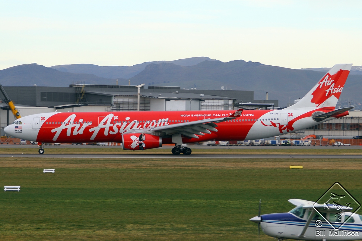 9M-XXB · Airbus A330-343E · (CHC / NZCH)