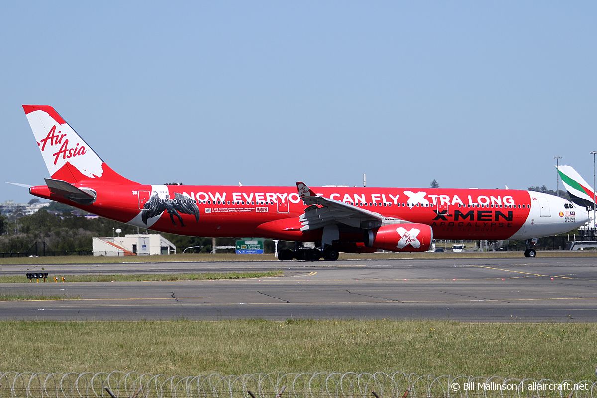 9M-XXU · Airbus A330-343 · (SYD / YSSY)