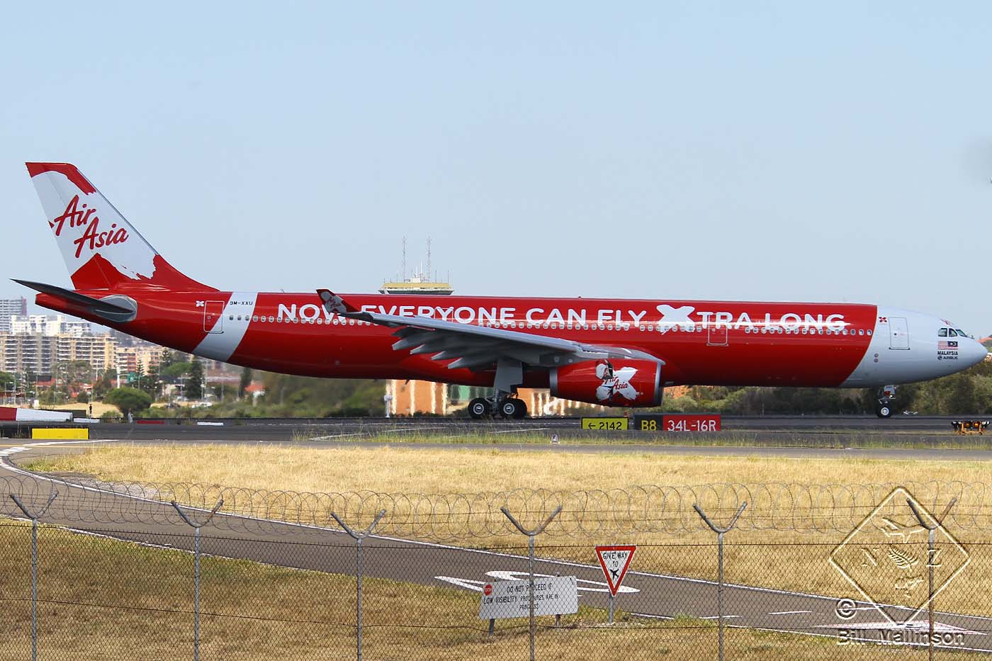 9M-XXU · Airbus A330-343 · (SYD / YSSY)