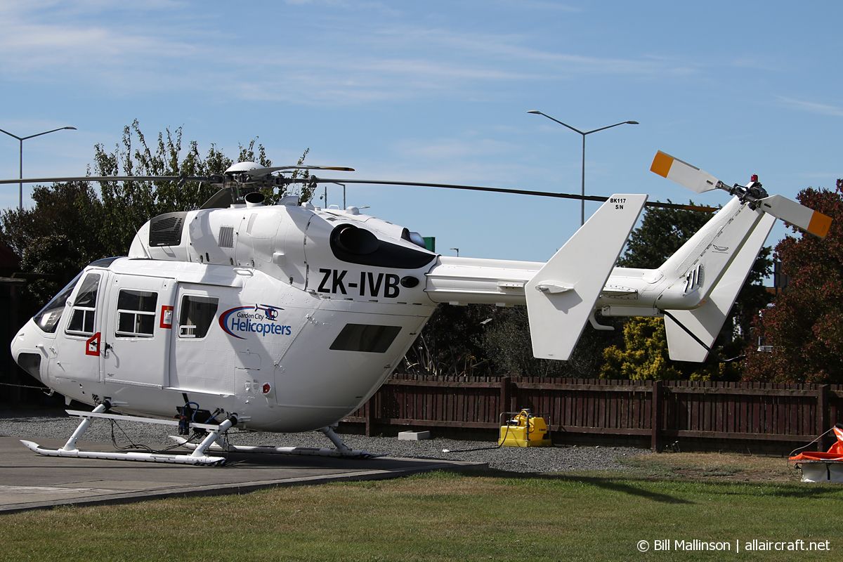 ZK-IVB (7061) 1985 MBB BK117B-2