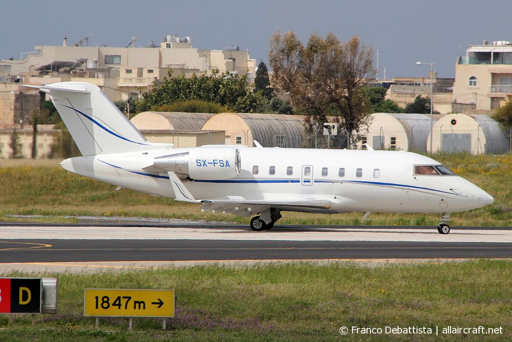 SX-FSA (5856) 2010 Bombardier Challenger 605