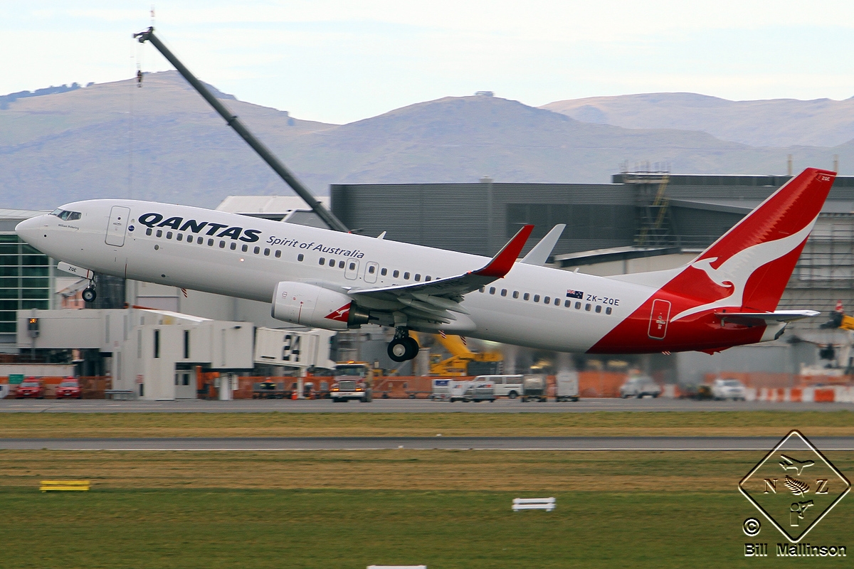ZK-ZQE · Boeing 737-838(WL) · (CHC / NZCH)