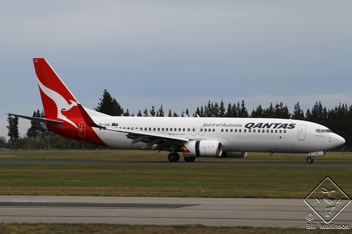 ZK-ZQE · Boeing 737-838(WL) · (CHC / NZCH)