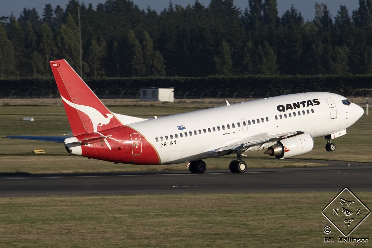 ZK-JNN · Boeing 737-376 · (CHC / NZCH)