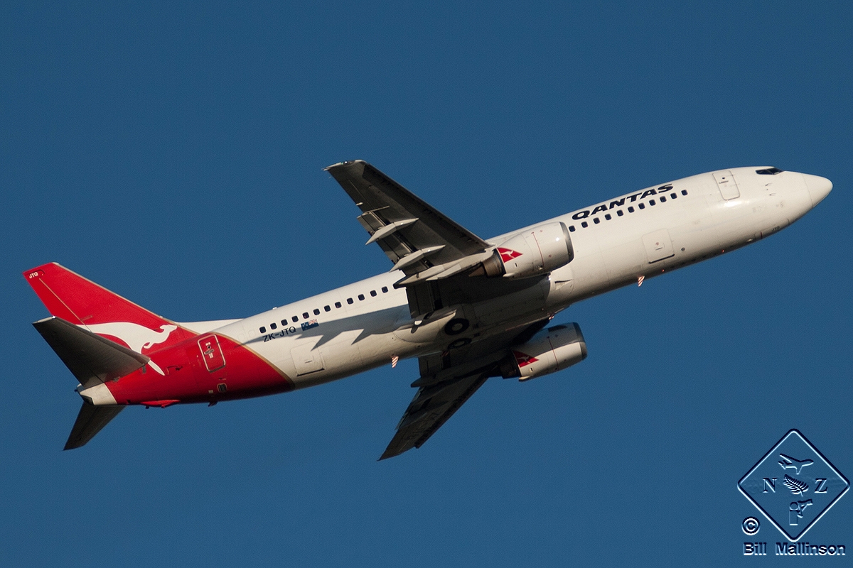 ZK-JTQ · Boeing 737-476 · (CHC/NZCH)