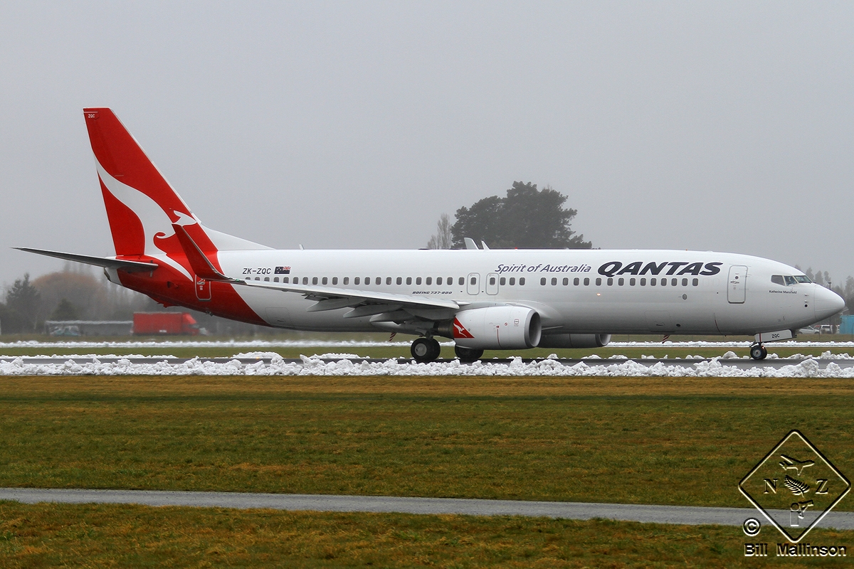 ZK-ZQC · Boeing 737-838(WL) · (CHC / NZCH)