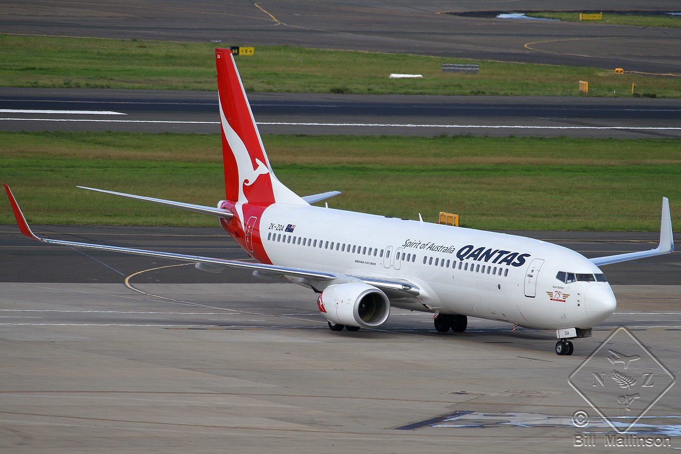 ZK-ZQA · Boeing 737-838(WL) · (SYD / YSSY)