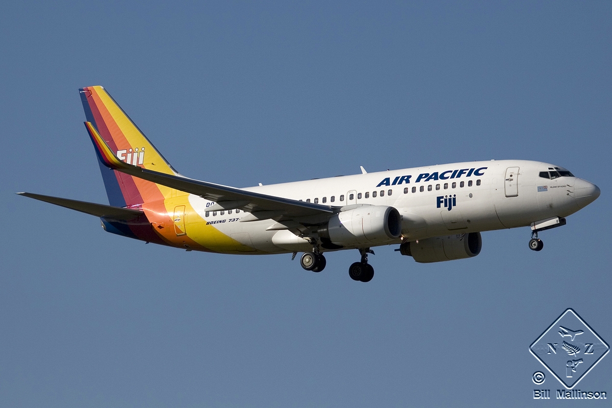 DQ-FJF · Boeing 737-7X2 · (CHC / NZCH)