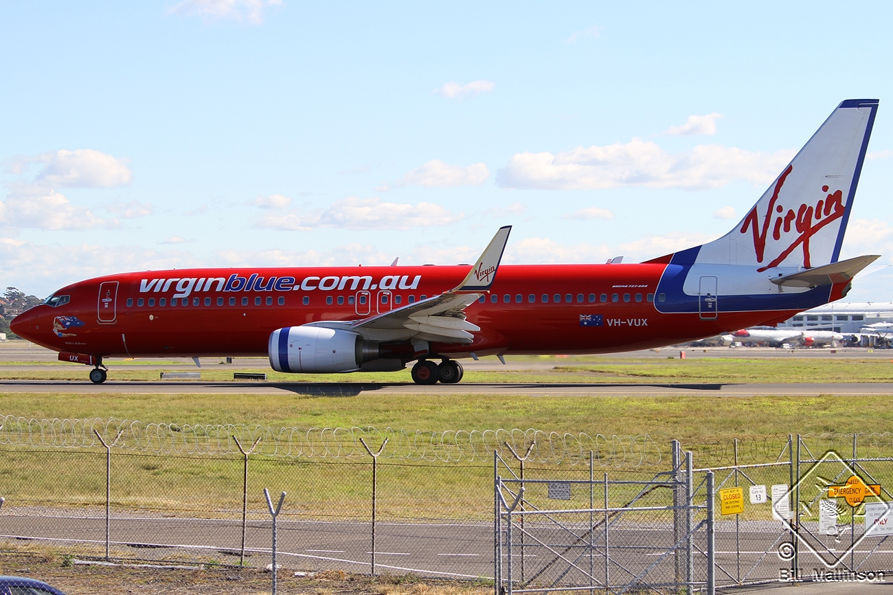 VH-VUX (37823) 2010 Boeing 737-8FE(WL)