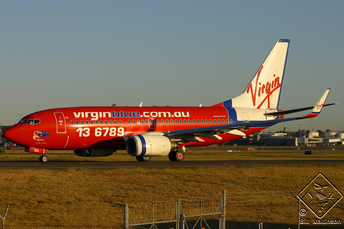 VH-VBQ · Boeing 737-7BX(WL) · (SYD / YSSY)