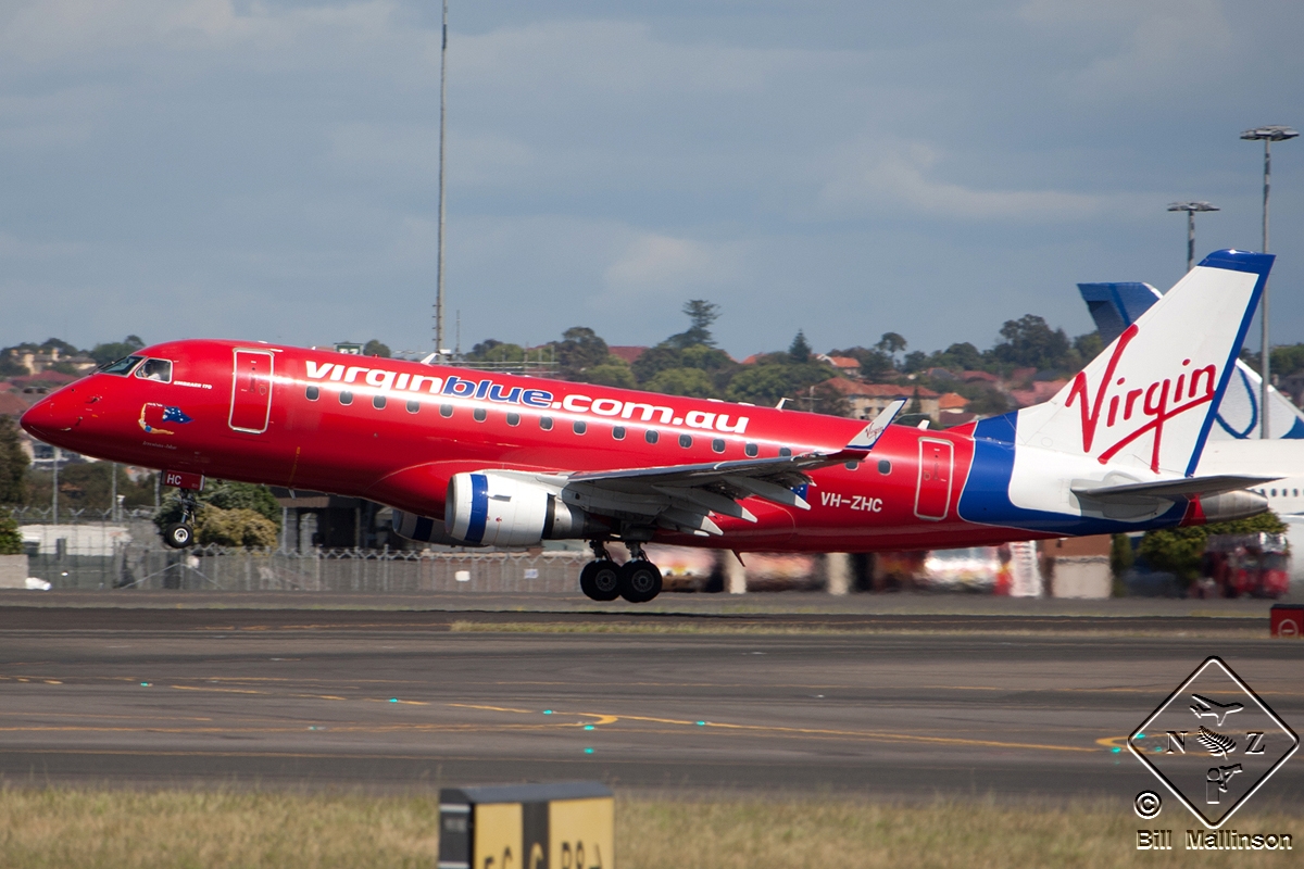 VH-ZHC · Embraer 170-100LR · (SYD / YSSY)