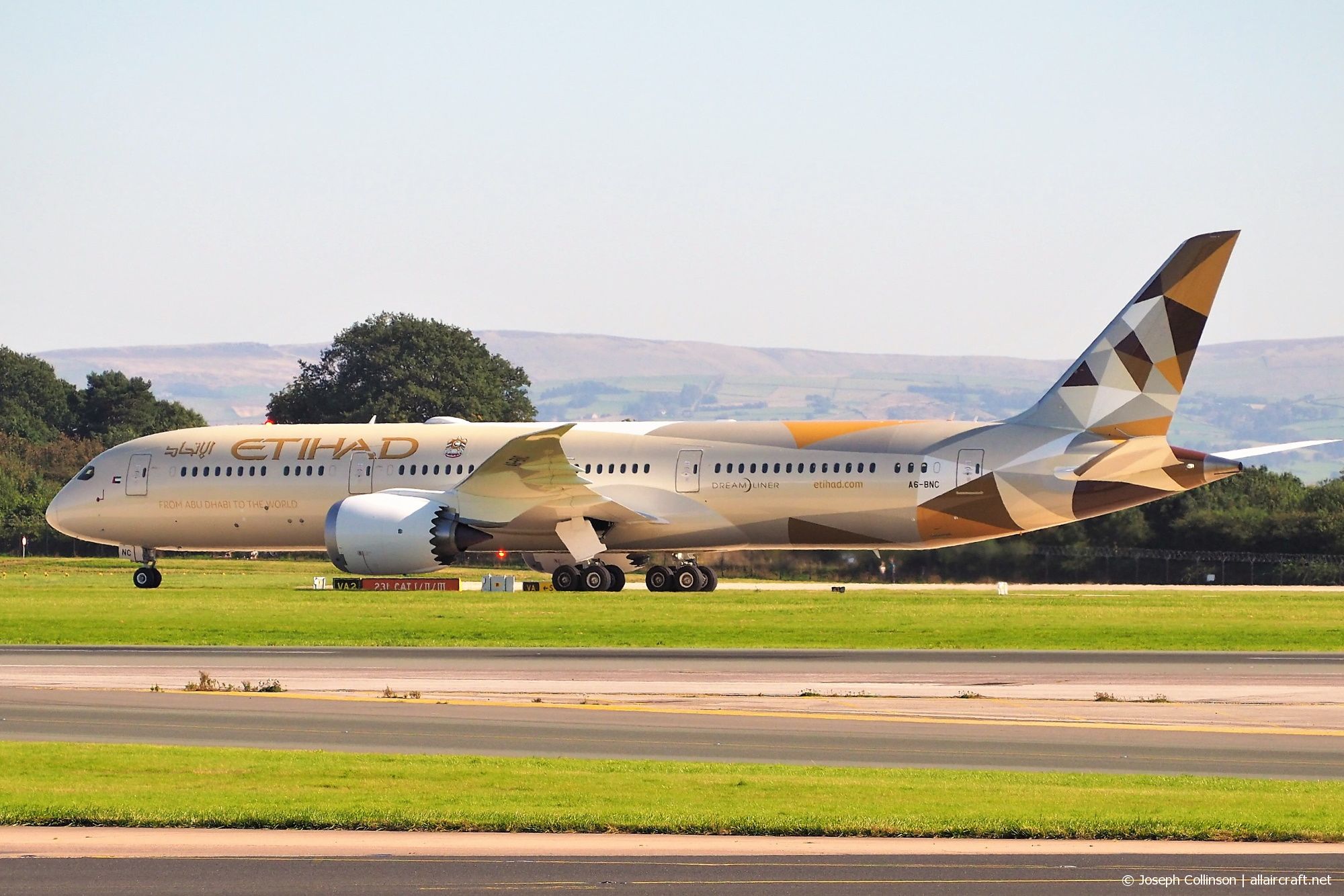 A6-BNC · Boeing 787-9 Dreamliner · (MAN / EGCC)
