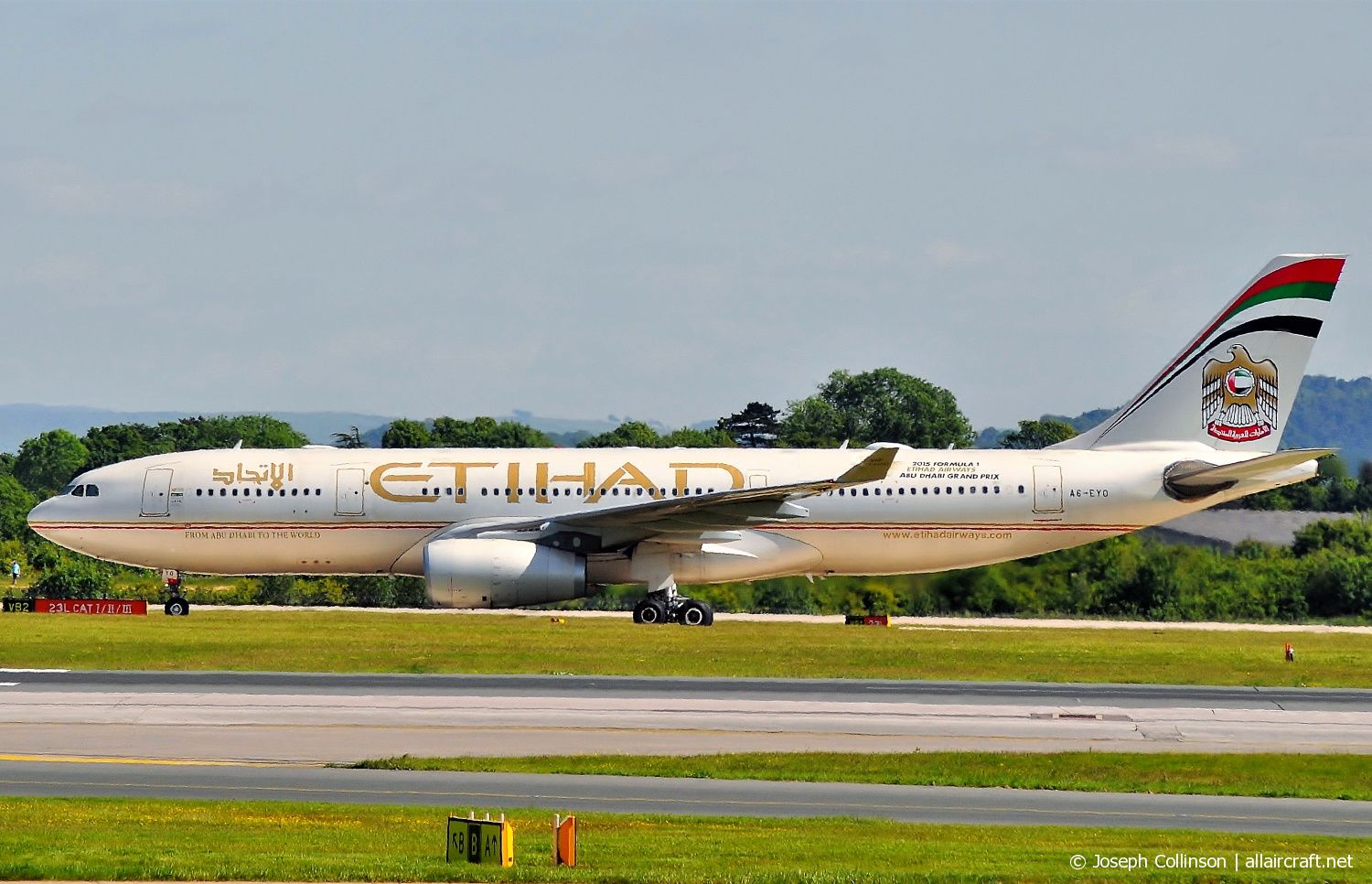 A6-EYO · Airbus A330-243 · (MAN / EGCC)