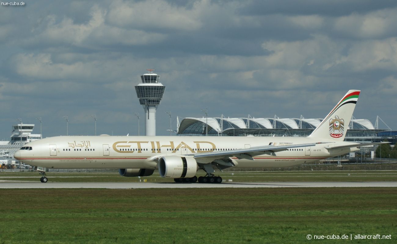 A6-ETS · Boeing 777-3FX/ER · (MUC / EDDM)