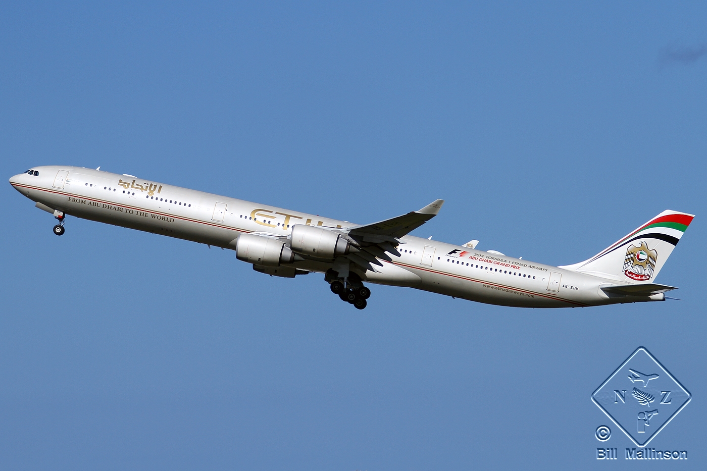 A6-EHH · Airbus A340-642 · (SYD / YSSY)