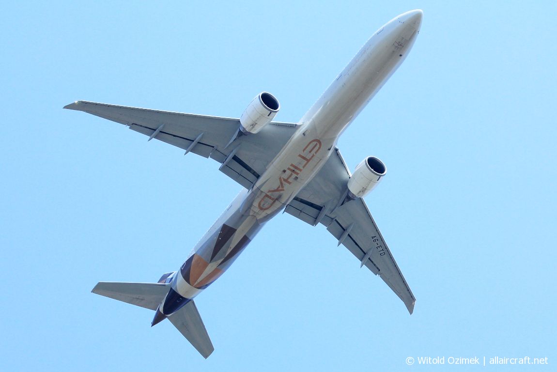 A6-ETD · Boeing 777-3FX/ER · (FCO / LIRF)