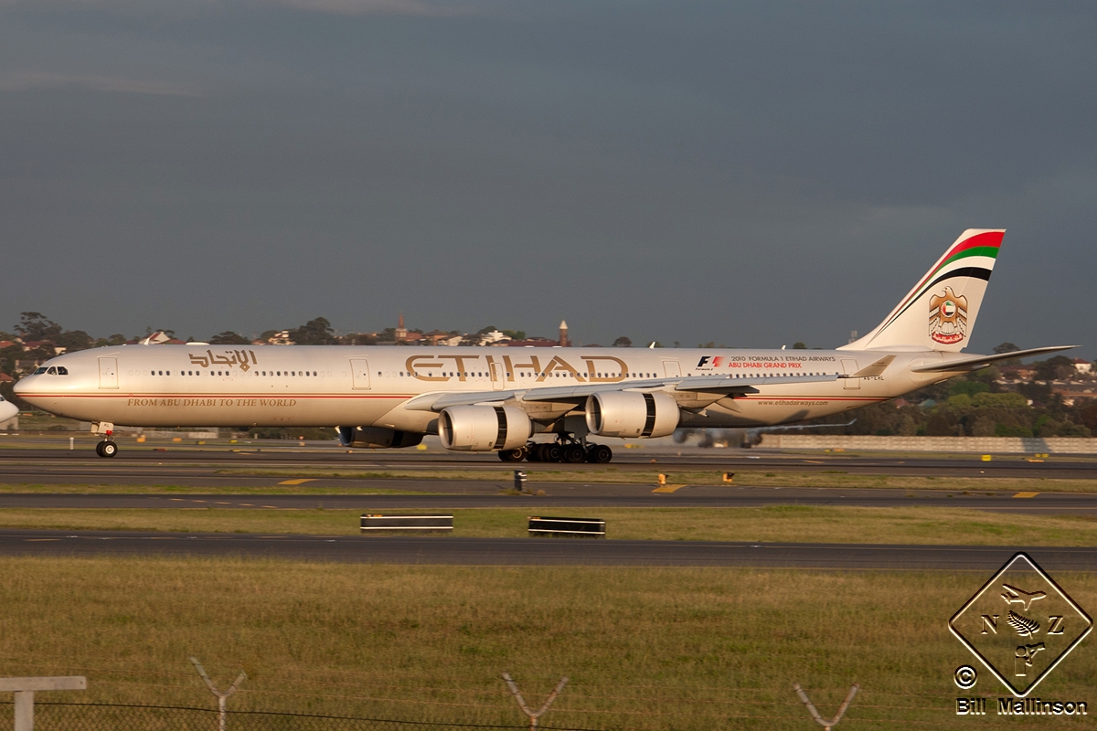 A6-EHL · Airbus A340-642 · (SYD / YSSY)