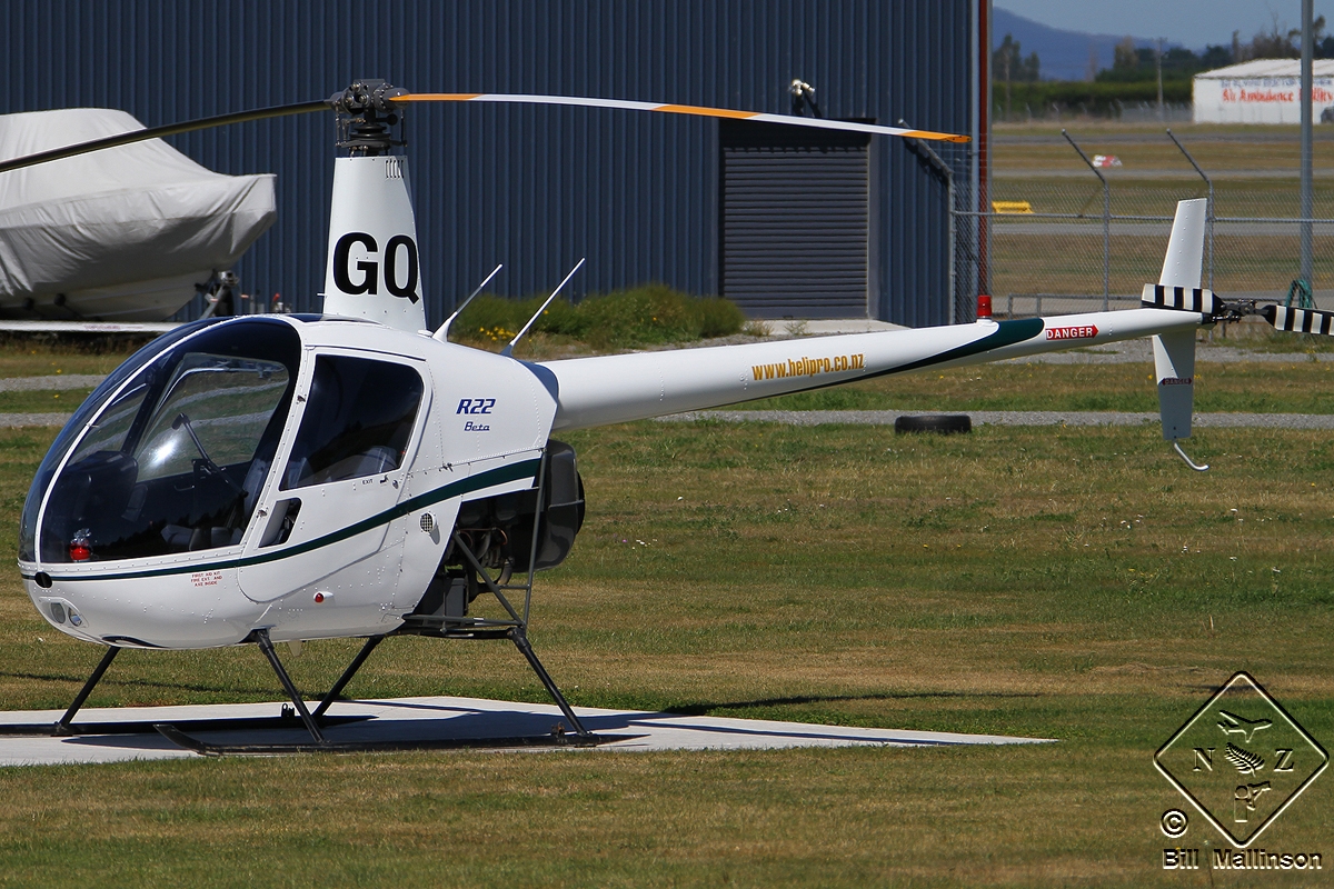 ZK-HGQ · Robinson R22 Beta · (CHC / NZCH)