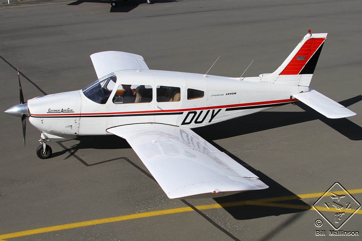 ZK-DUY (28R-7535019) Piper PA-28R-200 Cherokee Arrow