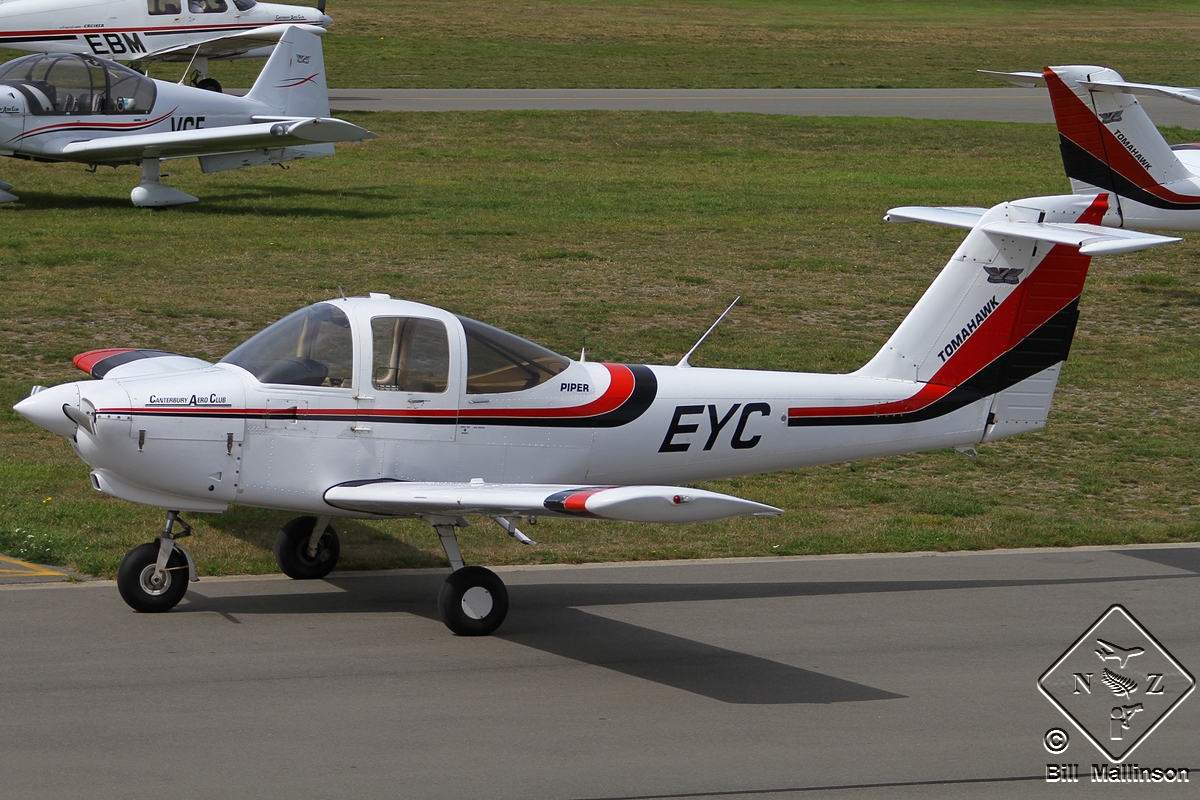 ZK-EYC · Piper PA-38-112 Tomahawk · (CHC / NZCH)