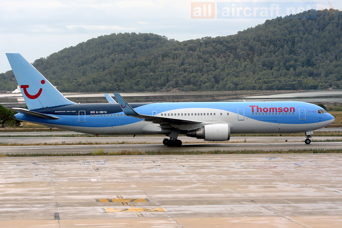 G-OBYG · Boeing 767-304(ER)(WL) · (IBZ / LEIB)