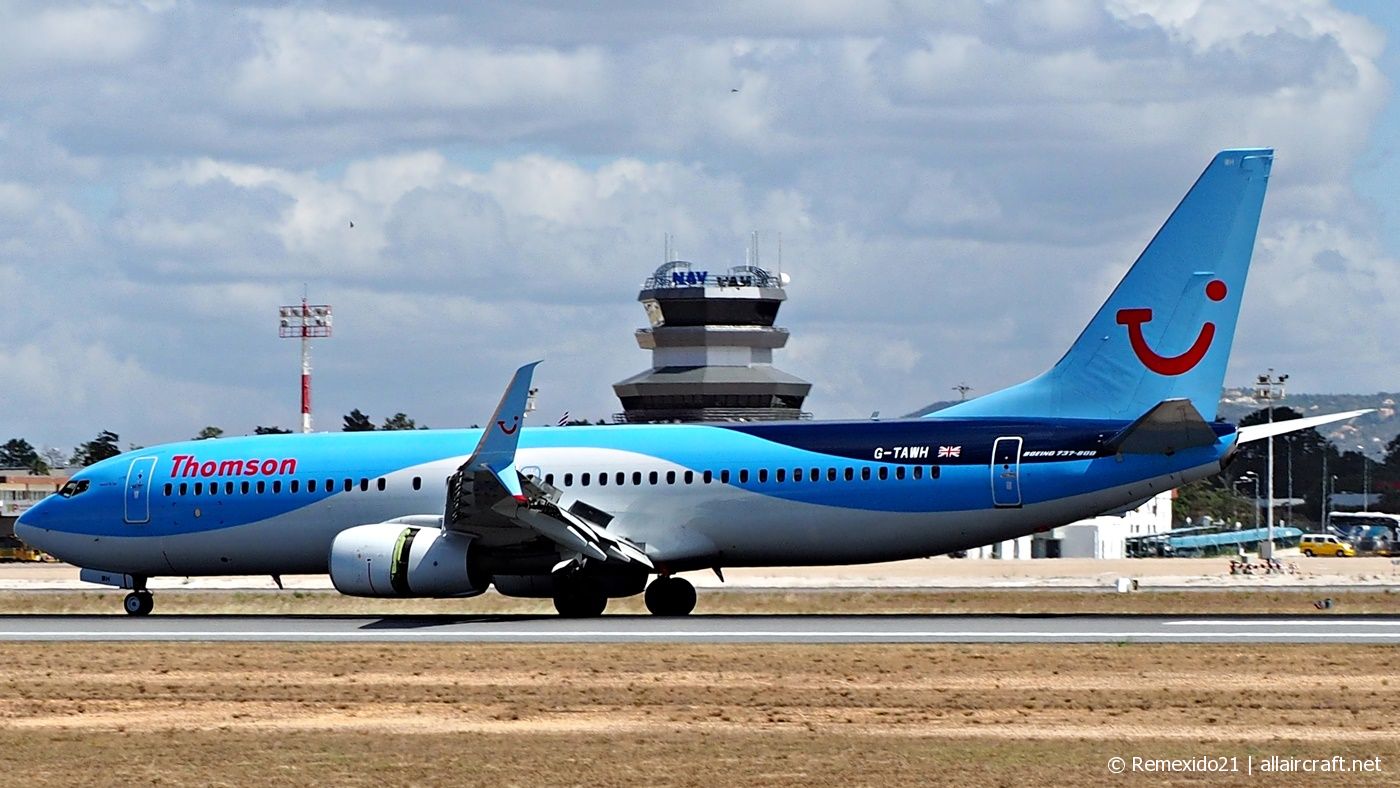 G-TAWH · Boeing 737-8K5(WL) · (FAO / LPFR)