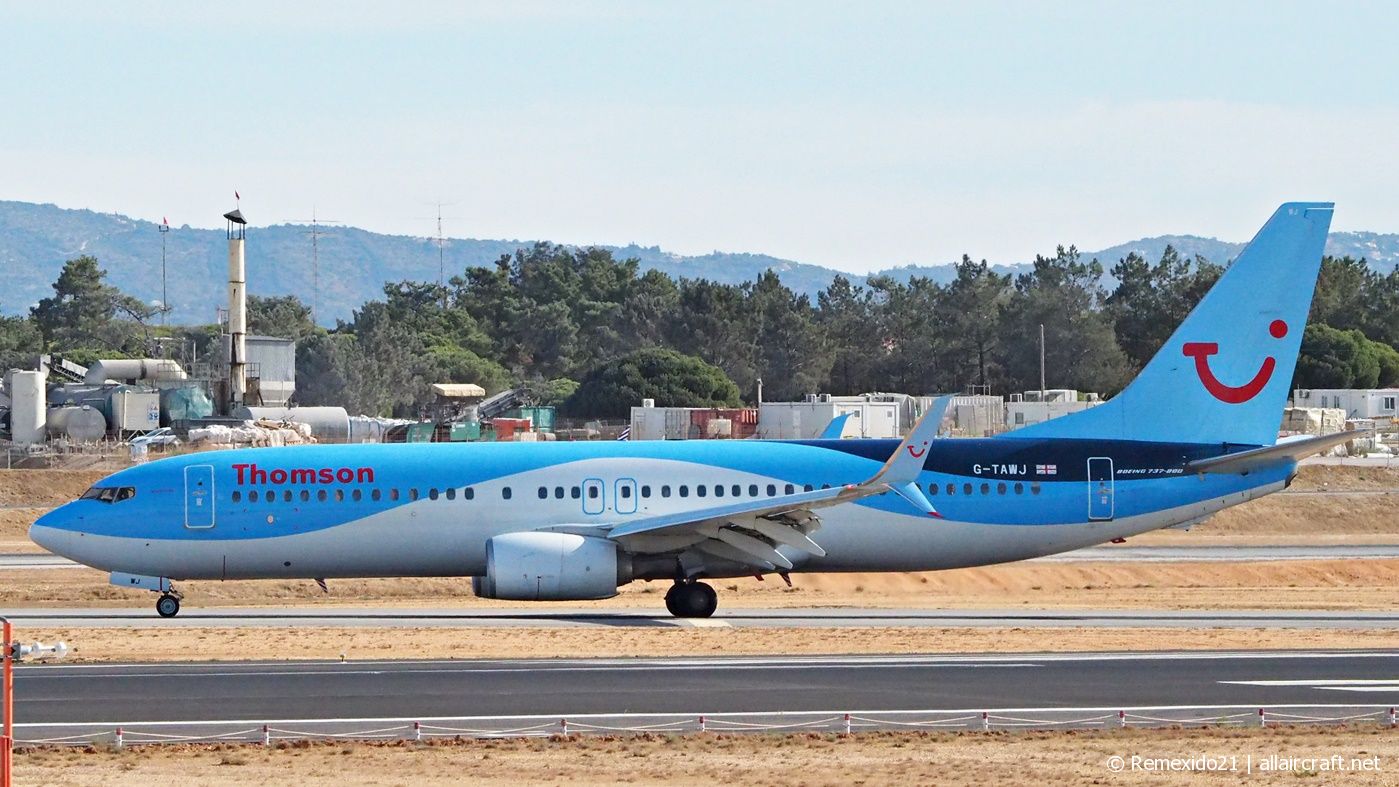 G-TAWJ (cn 38108) Boeing 737-8K5